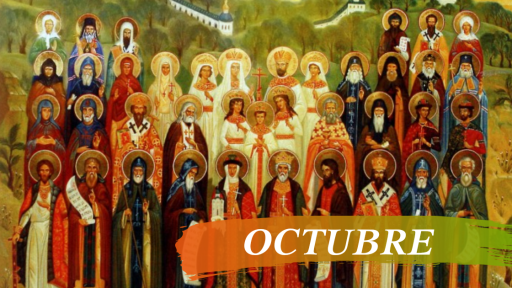 calendario santoral octubre