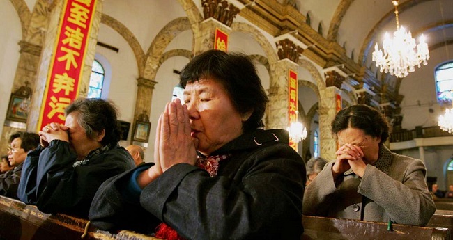 La iglesia catolica en china
