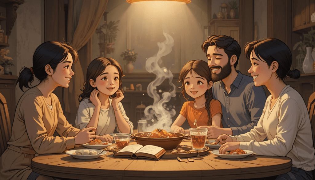 Una Familia Unida bajo la Guía de Dios