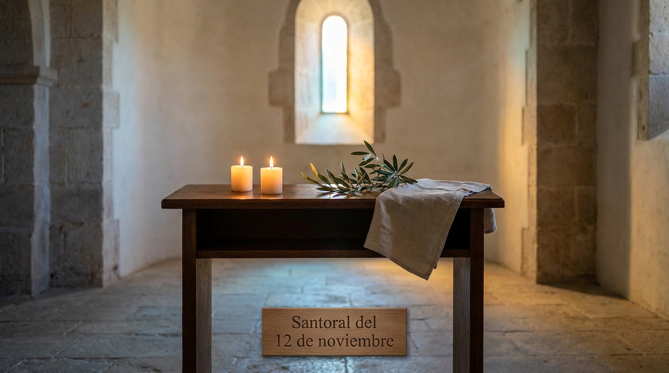 Calendario Santoral del 12 de noviembre