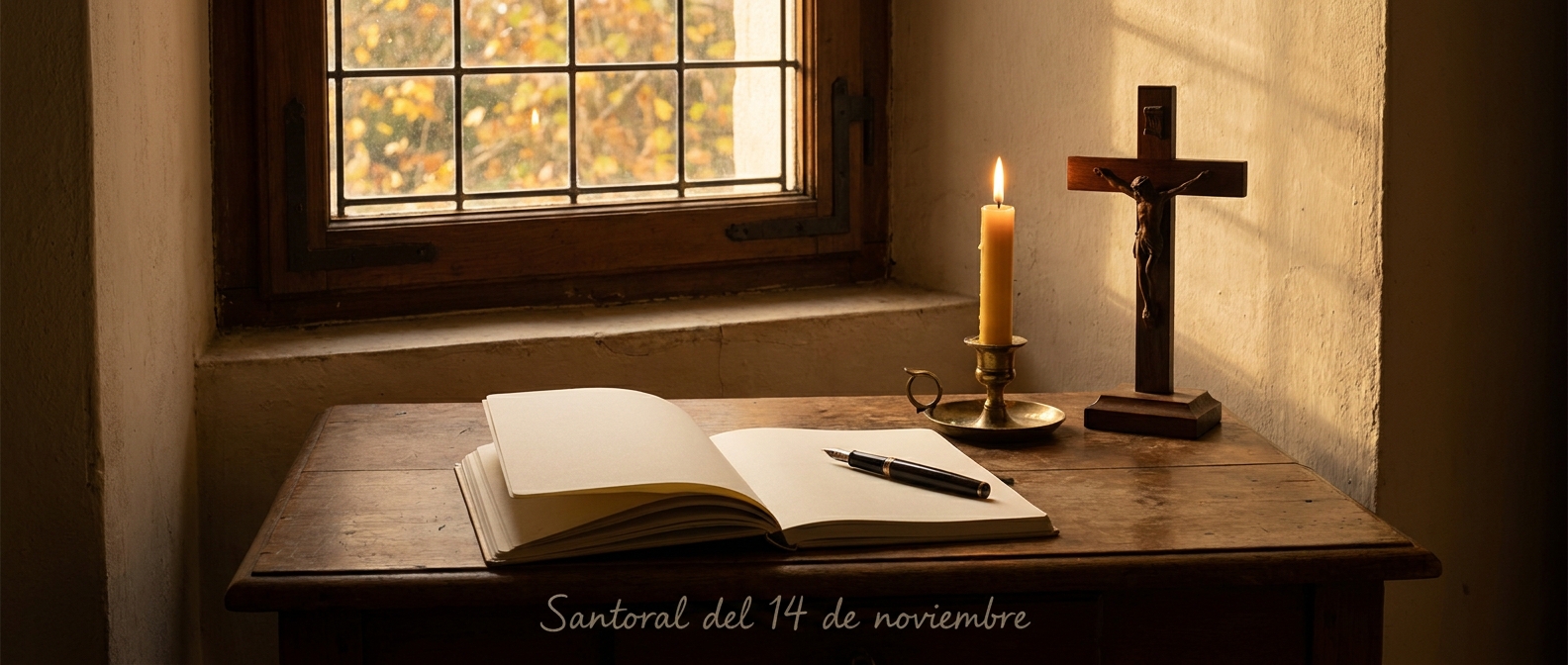 Calendario Santoral del 14 de noviembre.